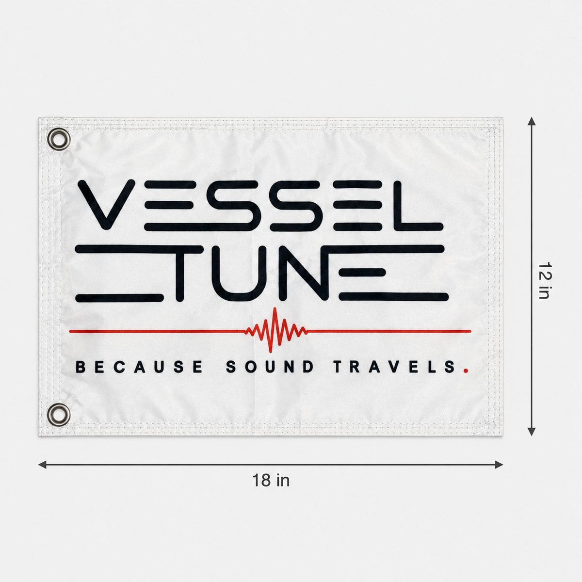 Vessel Tune Boat Flag (12"x18")