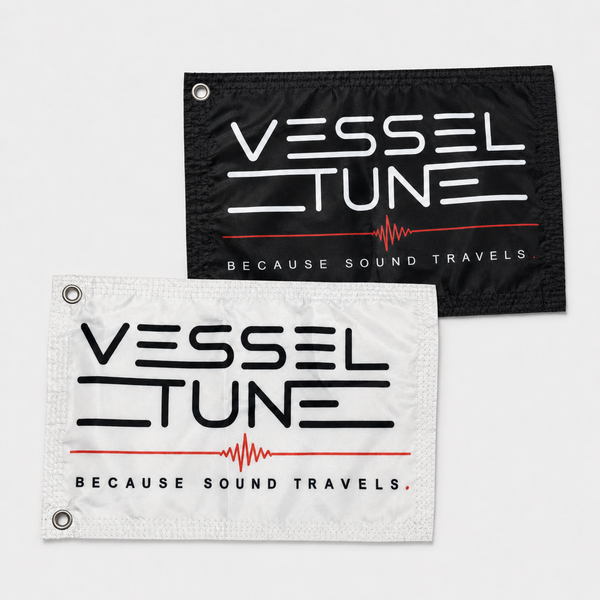 Vessel Tune Boat Flag (12"x18")